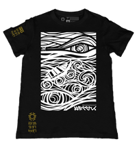 Mandaragat Black T-Shirt from the Tribal Art Series