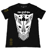 PusPin Black T-Shirt from the Tribal Art Series