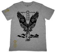 Haring Ibon Grey T-Shirt from the Tribal Art Series