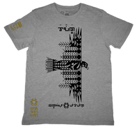 Lawin Grey T-Shirt from the Tribal Art Series