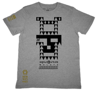 Malaya 2 Grey T-Shirt from the Tribal Art Series