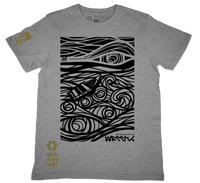 Mandaragat Grey T-Shirt from the Tribal Art Series