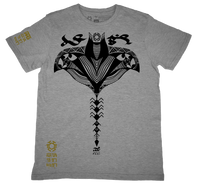 Pagi Grey T-Shirt from the Tribal Art Series