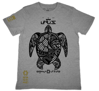 Pawikan Grey T-Shirt from the Tribal Art Series