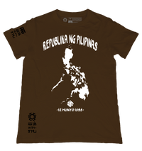 RP - Republika ng Pilipinas Brown T-Shirt from the Makabayan Series