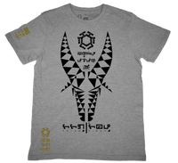 Tamaraw Grey T-Shirt from the Tribal Art Series