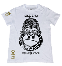 Bakulaw White T-Shirt from the Tribal Art Series