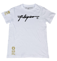 Filipino White T-Shirt from the Makabayan Series