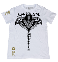 Pagi White T-Shirt from the Tribal Art Series