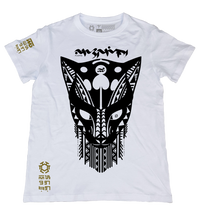 PusPin White T-Shirt from the Tribal Art Series