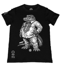 Buwaya 2 Black T-Shirt from the Editoryal Collection