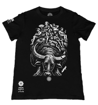 Kayod Kalabaw Black T-Shirt from the Indio Filipino x Editoryal Collection
