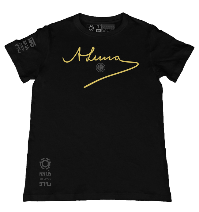 Lagda ni Luna Black T-Shirt from the Bayani Life Series