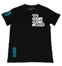 Luha Black T-Shirt (Front) from the Baybayin Art Series