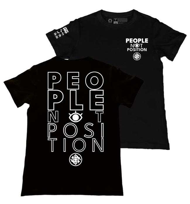 PNP 3 Black T-Shirt from the Kataga Series