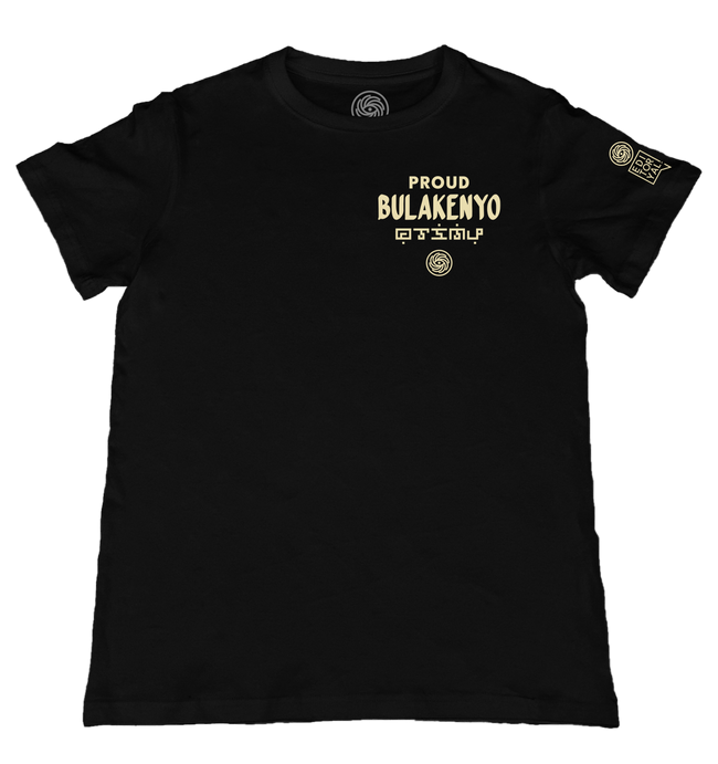 Proud Bulakenyo Black T-Shirt from the Indio Filipino x Edition Collection