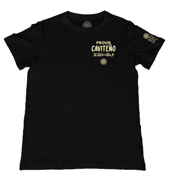 Proud Caviteño Black T-Shirt from the Indio Filipino x Edition Collection
