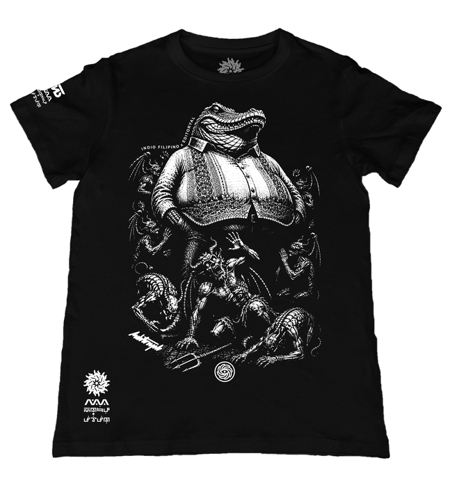 Sukdulan Black T-Shirt from the Indio Filipino x Editoryal Collection