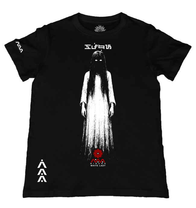 White Lady Black T-Shirt from the Folklore Series