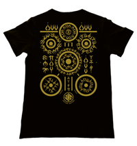 Anting-anting (Back) Black T-Shirt from the Folklore Series