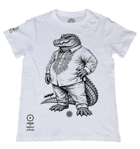 Buwaya 2 White T-Shirt from the Editoryal Collection