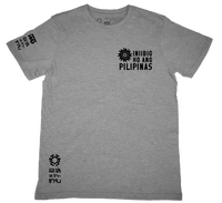 Iniibig Ko Ang Pilipinas Grey T-Shirt from the Makabayan Series
