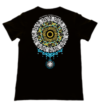 Luha Black T-Shirt (Back) from the Baybayin Art Series