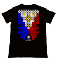 Watawat 2 (Back) Black T-Shirt from the Makabayan Series