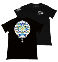 Bukang-liwayway Black T-Shirt from the Likhang Sining Series