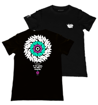 Mata 2 Black T-Shirt from the Baybayin Art Series