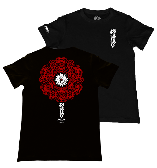 Rosas Black T-Shirt from the Likhang Sining Series