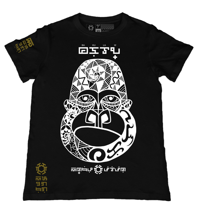 Bakulaw Black T-Shirt from the Tribal Art Series