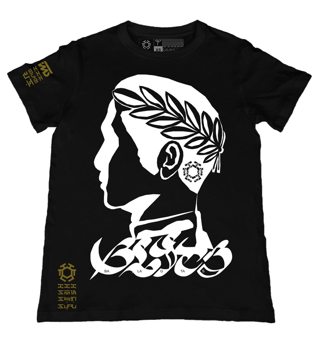 Balagtas Black T-Shirt from the Bayani Life Series