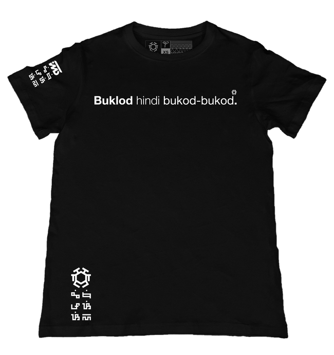 Buklod 2 Black T-Shirt from the Kataga Series