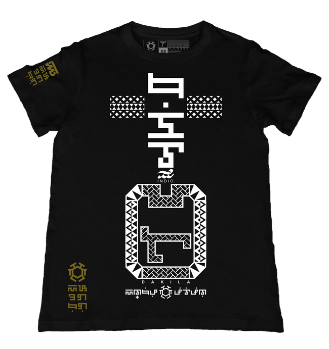 Dakila 2 Black T-Shirt from the Tribal Art Series