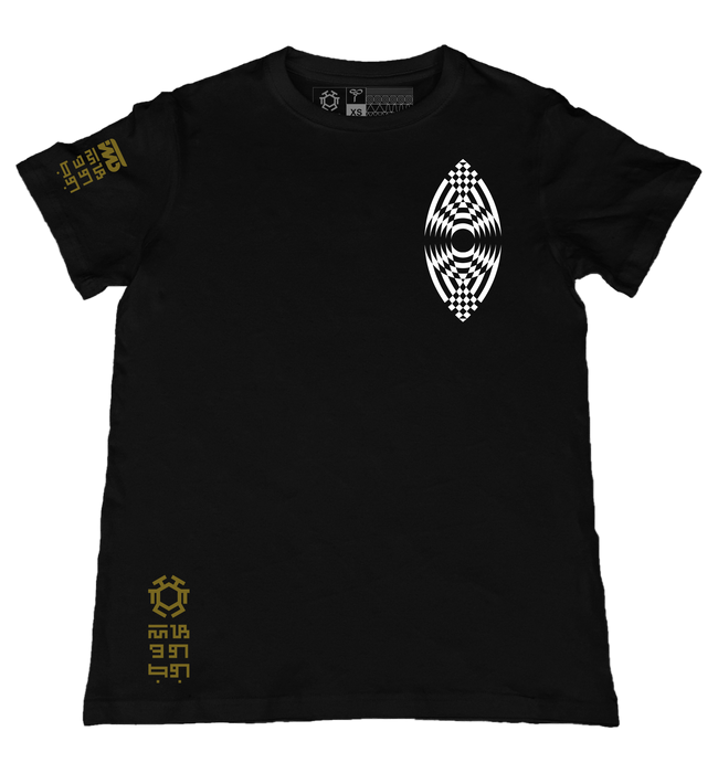 Damdamin Black T-Shirt from the Tribal Art Series