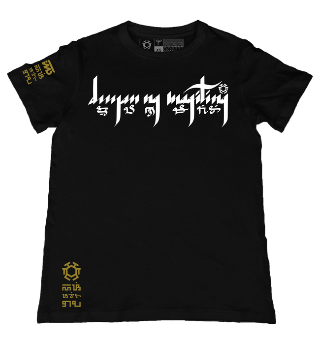 Duyan Black T-Shirt from the Makabayan Series