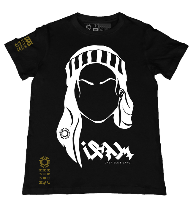 Gabriela Black T-Shirt from the Bayani Life Series