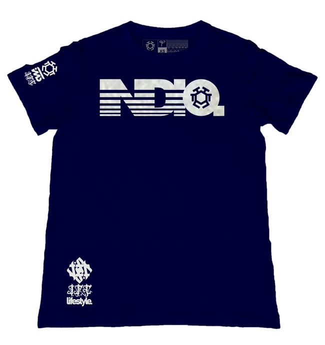 Indio 3 Navy Blue T-Shirt from the IFC Art Series