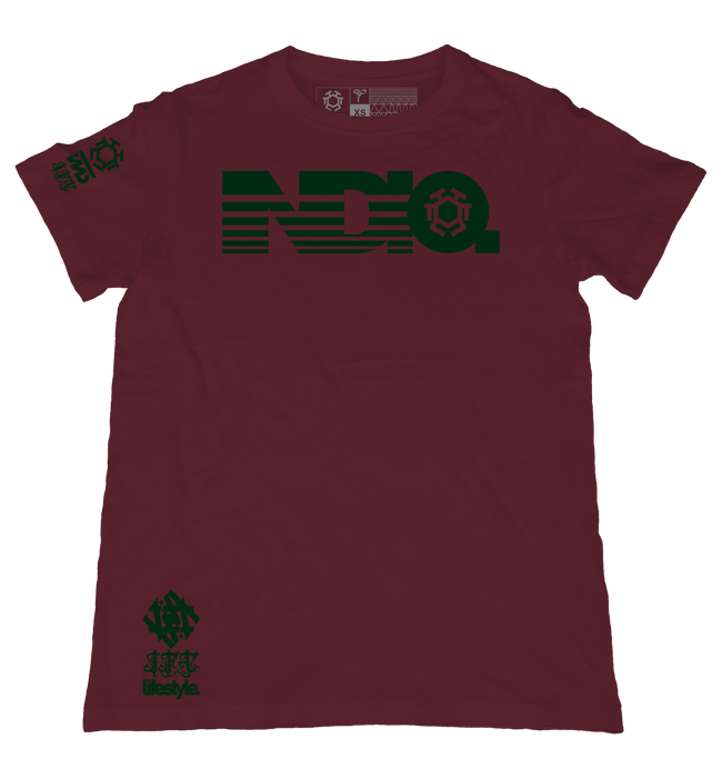 Indio 5 Maroon T-Shirt from the IFC Art Series