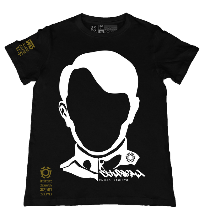 Jacinto Black T-Shirt from the Bayani Life Series