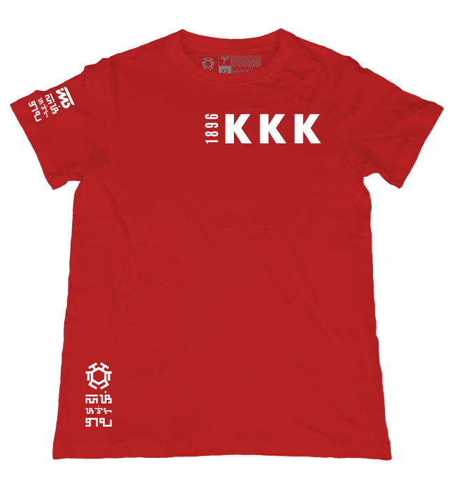 KKK 1896 Red T-Shirt from the Makabayan Series