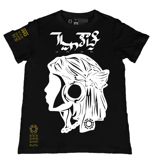 Lapulapu Black T-Shirt from the Bayani Life Series