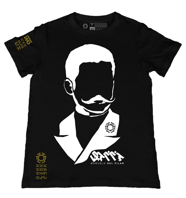 Marcelo 2 Black T-Shirt from the Bayani Life Series