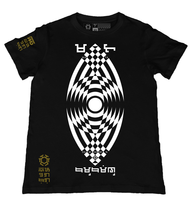 Mata Black T-Shirt from the Tribal Art Series