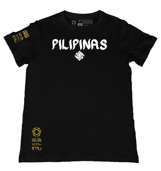 PHL - Pilipinas Black T-Shirt from the Makabayan Series