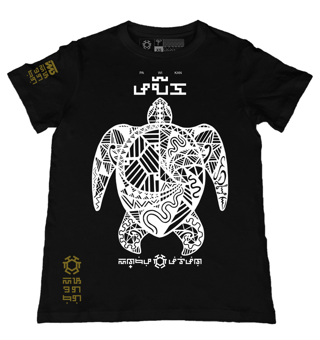 Pawikan Black T-Shirt from the Tribal Art Series