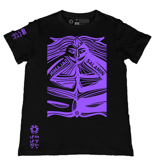 Salamin Black T-Shirt from the Likhang Sining Series