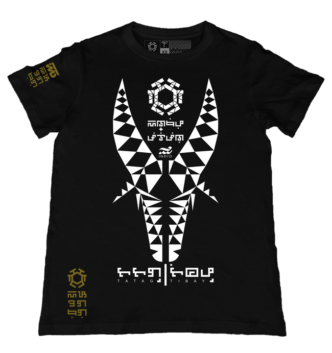 Tamaraw Black T-Shirt from the Tribal Art Series