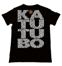 Katutubo Black T-Shirt (Back) from the Baybayin Art Series